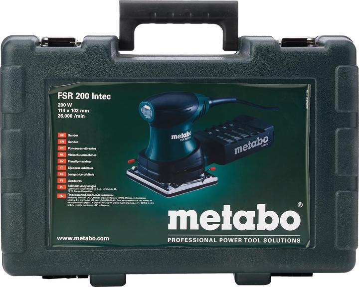 Immagine prodotto Metabo mitten sanders FSR 200 Intec (Levigatrice orbitale, 200 W)