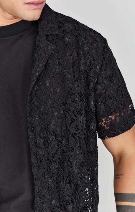 Immagine prodotto Siksilk Camicia a maniche corte Lace Resort Shirt (M)