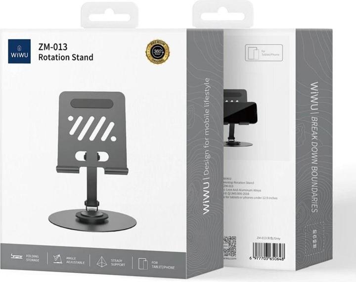 Productafbeelding Wiwu Other - Portable and Adjustable Phone/Tablet Stand ZM013