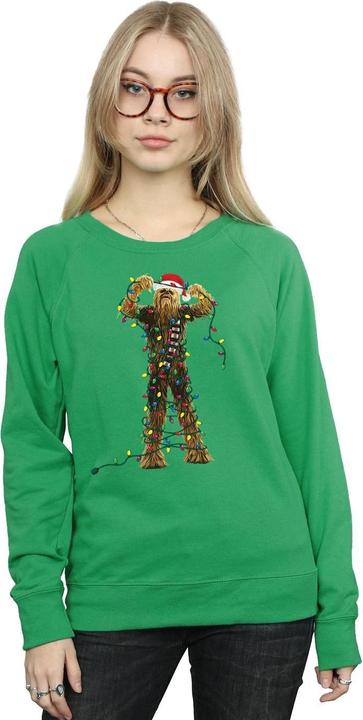 Produktbild Star Wars Chewbacca Christmas Lights Sweatshirt (XXL)