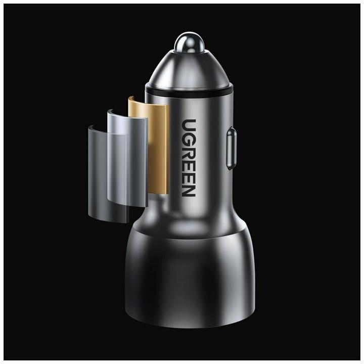 Image du produit Ugreen Chargeur de voiture USB-C PD + USB-A QC 36W
