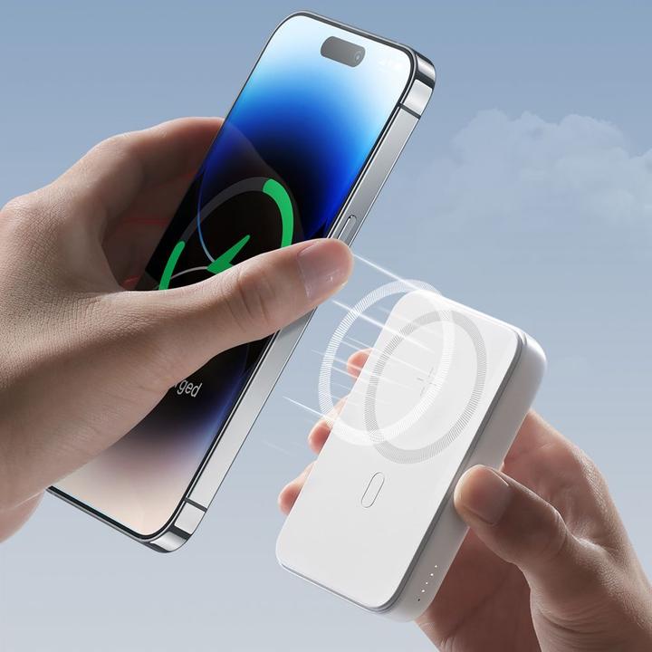 Actual product image Joyroom Mini Magnetic Wireless Powerbank (20W) (10000 mAh, 20 W, 15 Wh)