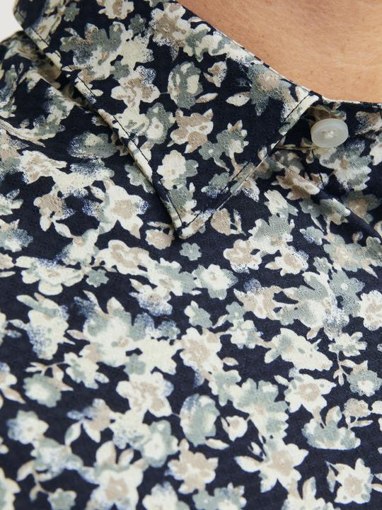 Produktbild Jack & Jones Jprblaleeds Print Dobby L/S Shirt Ln (XL)