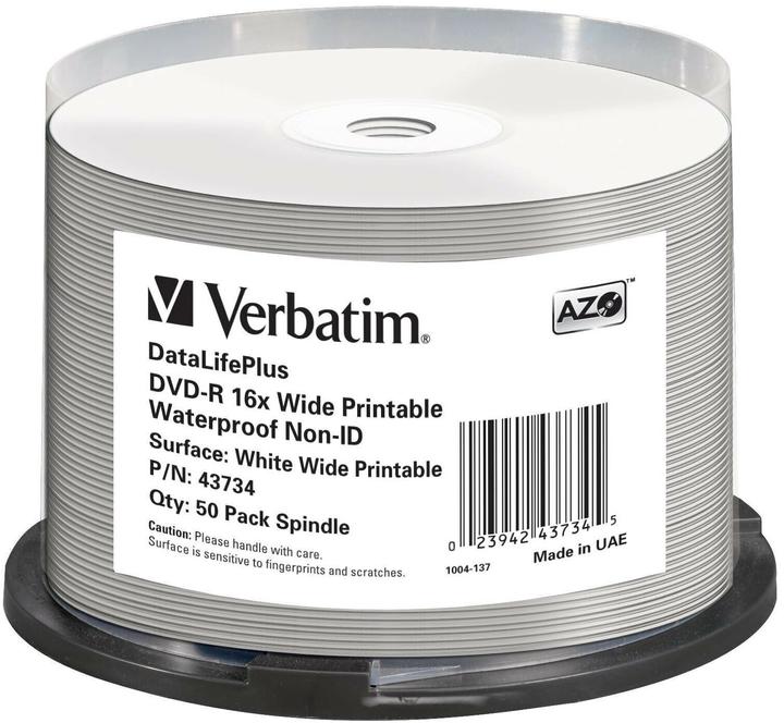 Actual product image Verbatim Dvd-R (50 x)