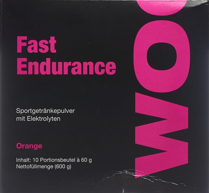 Image du produit Woo Fast Endurance 10X portions à 60g (Orange, 1 x)