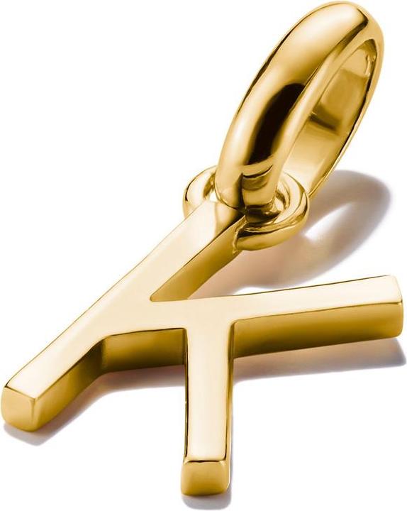 Thomas Sabo Charm-Anhänger Buchstabe K Connect vergoldet (Silber 925)