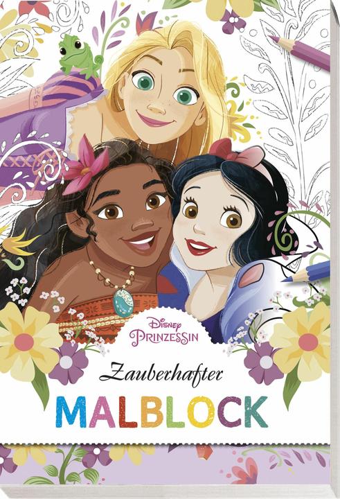 Image du produit Panini Bloc de coloriage magique Princesse Disney