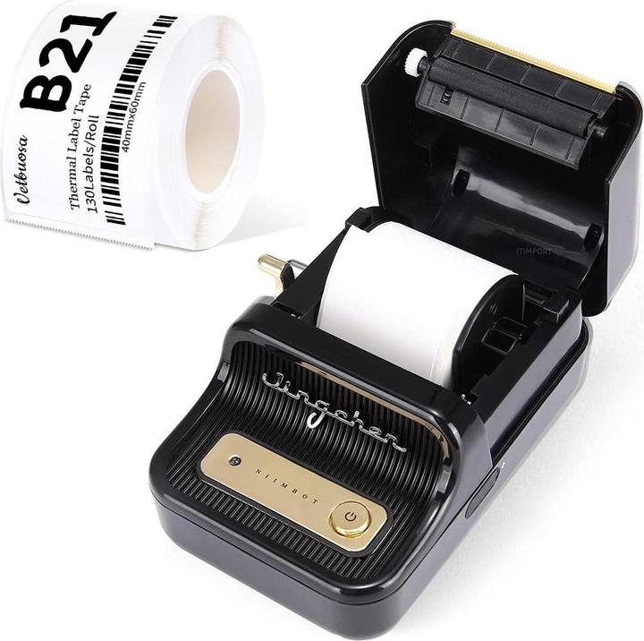 Actual product image Niimbot B21 (203 dpi)