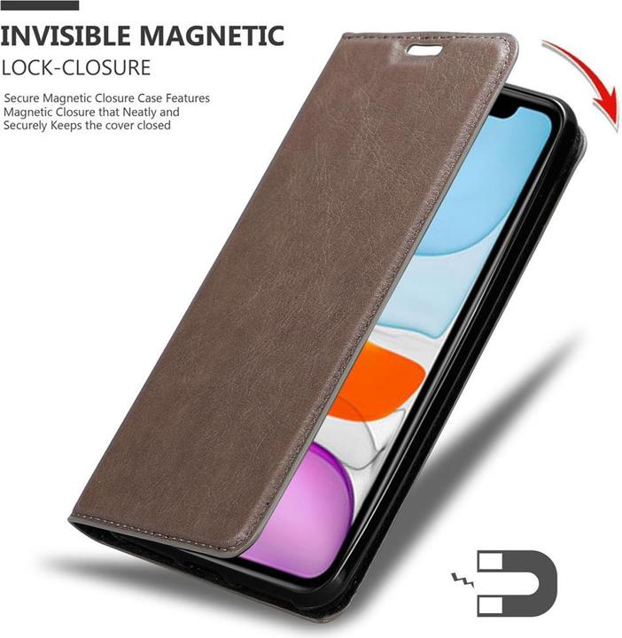 Productafbeelding Cadorabo Boek Onzichtbare Magneethoes (Apple iPhone 12 mini)