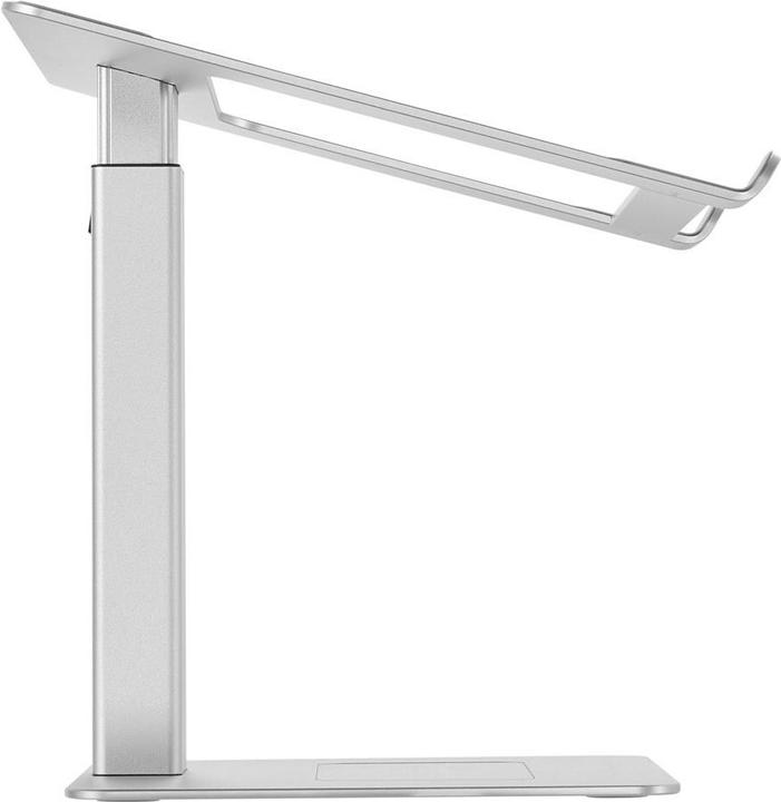 Actual product image Gembird Podstawka pod notebooka z regulacją wysokości srebrna