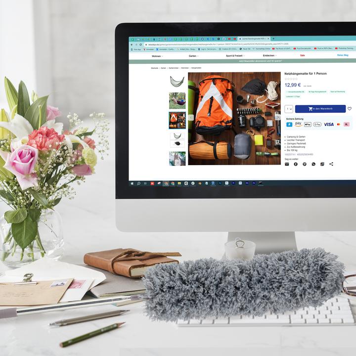 Actual product image Relaxdays Feather duster (1 pcs.)