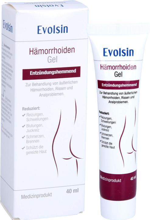 Image du produit Evolsin Gel Pour Hémorroïdes (40 ml, Gel intime)