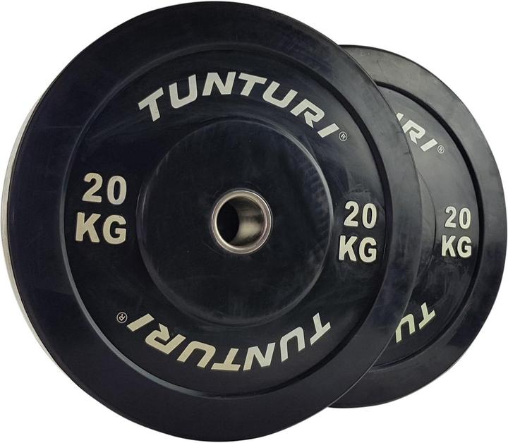 Produktbild Tunturi Bumper Plate Hantelscheiben 50 mm 20 kg (1 x 20 kg)
