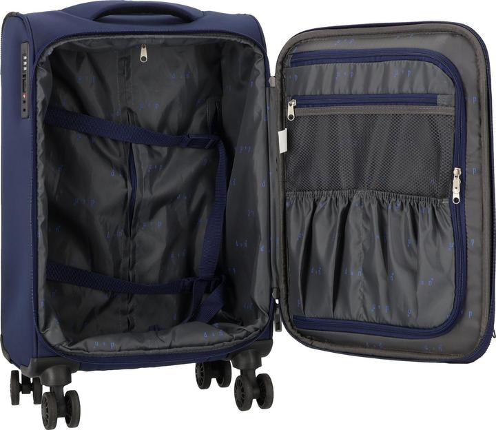 Produktbild D&N Travel Line 9504 4 Rollen Kabinentrolley S 55 cm (35 l, Handgepäck (bis 50l))
