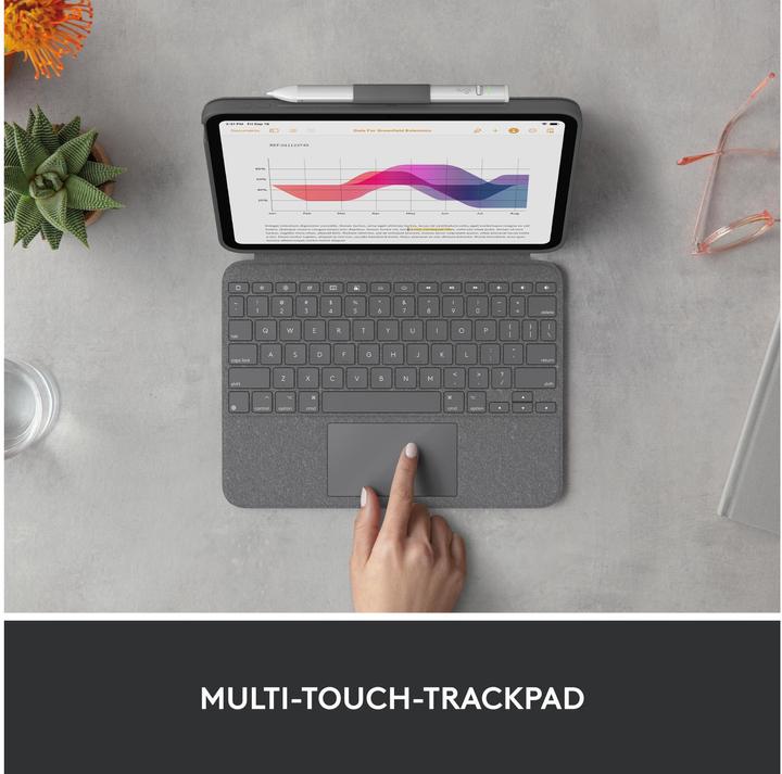 Actual product image Logitech COMBO TOUCH FOR IPAD (10TH GEN) (CH, iPad 2022 (10th Gen))