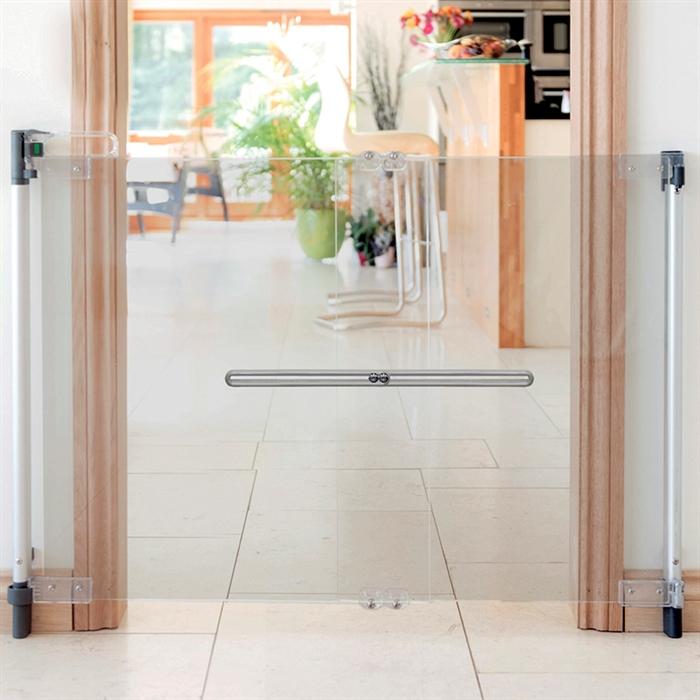 Actual product image Safe SafeGate Clear-View Hardware Mounted Gate (75-100 cm)