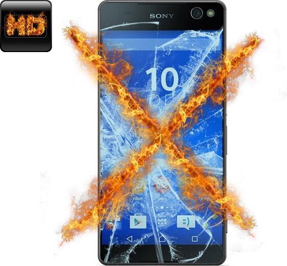 Produktbild Protectorking 3x Panzerfolie Anti-Shock HD Klar (3 Stück, Sony Xperia C5 Ultra)