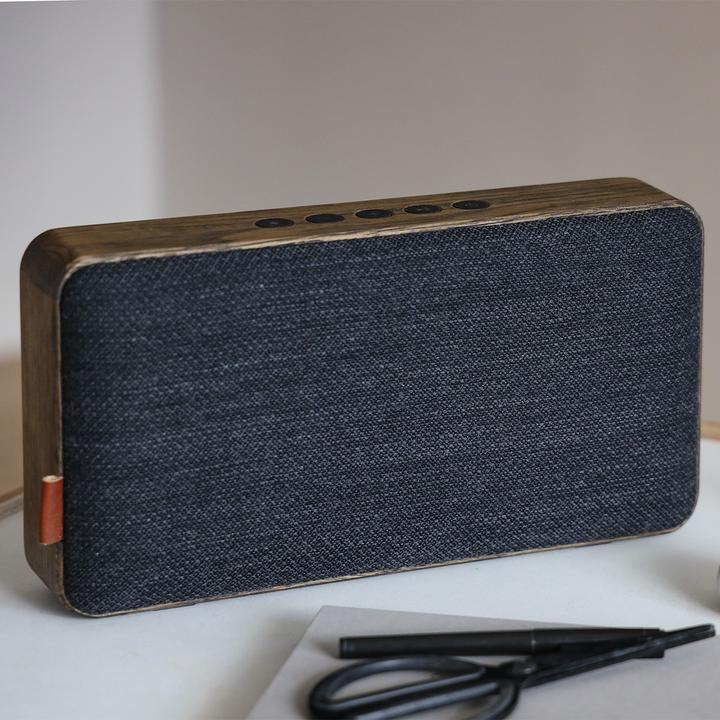Produktbild SackIT Move Wood - Bluetooth Højtaler - Smoaked Oak