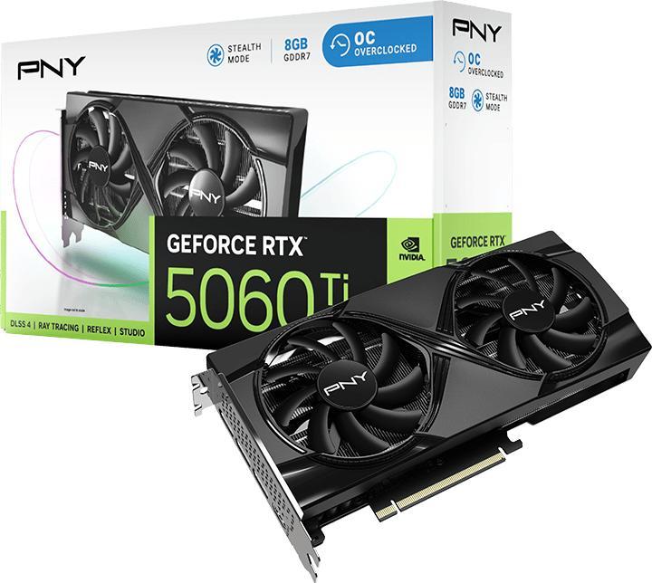 Image du produit PNY GEFORCE RTX 5060TI 8GB (8 Go)