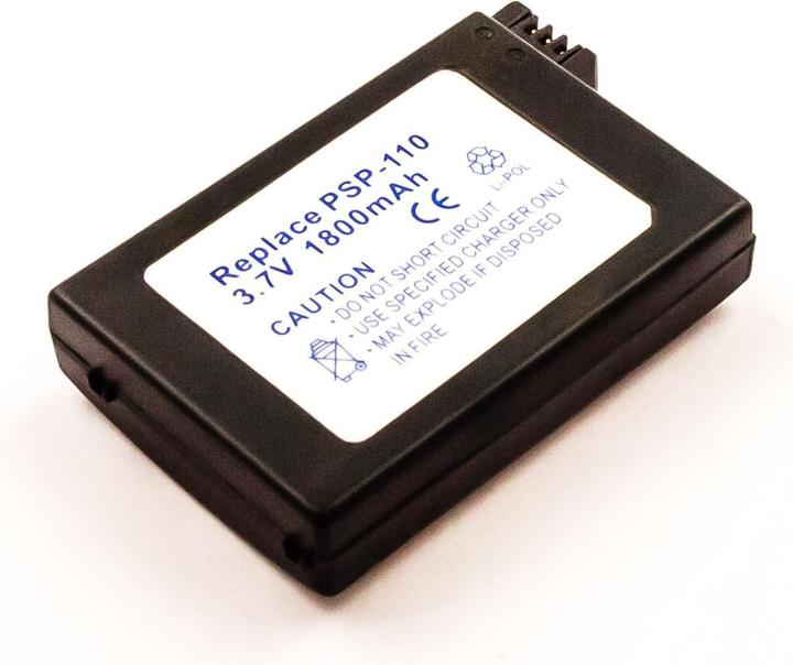 Actual product image AGI 81565 - Battery - Black - PSP1004 - Lithium Polymer (LiPo) - 1800 mAh - 3.6 V (1800 mAh)