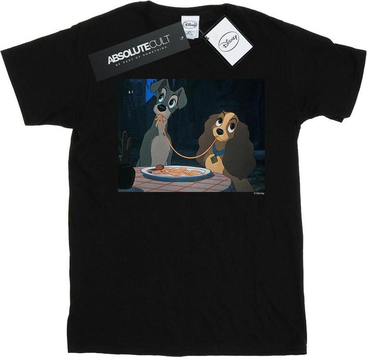 Immagine prodotto Disney Lady And The Tramp Spaghetti Slurp Maglietta Ragazze (116)