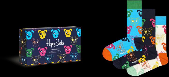 Produktbild Happy Socks Mixed Dog Gift Set (3er Pack, 36 - 40)