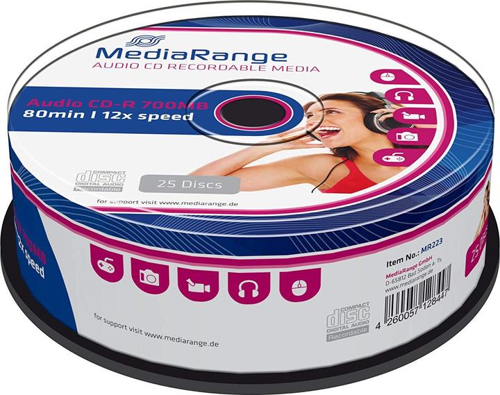 Actual product image MediaRange Cd-R (25 x)
