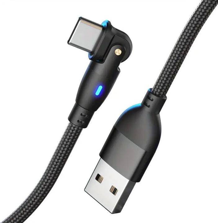 Produktbild Cbx 180 Grad Winkel Ladekabel USB-C / USB-A, 2m (2 m, 20 W)