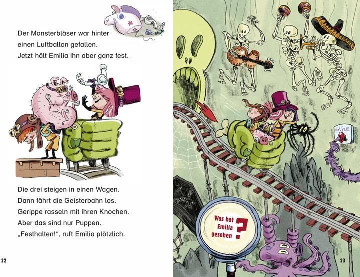 Actual product image Der Monsterjäger-Club 1 – Die Geisterbahn von Bad Murks (German, Alexander of Knorre, THiLO, 2022)
