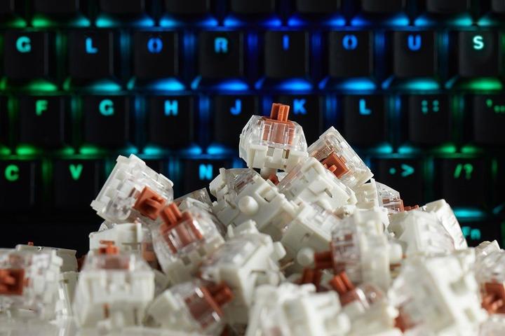 Actual product image Glorious PC Gaming Race Kailh Speed Bronze Switches (120 pieces)
