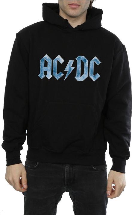 Actual product image AC/DC Mens Ice Logo Cotton Hoodie (L)