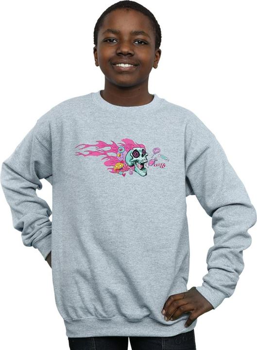 Actual product image Disney Boys Wreck It Ralph Candy Skull Sweatshirt (140, 146)