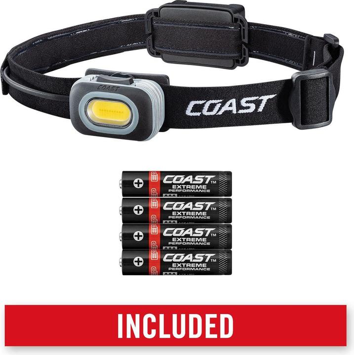 Actual product image Coast RL10 Headlamp with white and red light (560 lm)