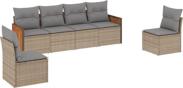 Actual product image VidaXL 10-piece garden lounge set with cushions