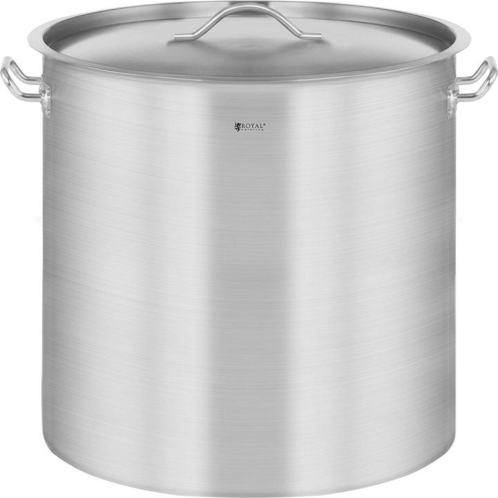 Royal Catering Pentola di cottura (38 cm, Pentola, Acciaio inossidabile)