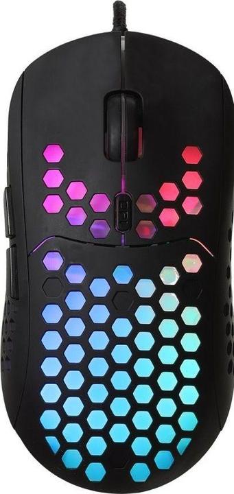 Image du produit Art souris optique pour joueurs 6400DPI USB RGB AM-99 ultra light (Filaire)