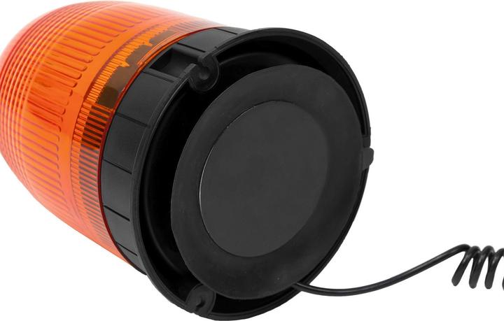 Image du produit Dema Feu tournant jaune 12V avec pied magnétique