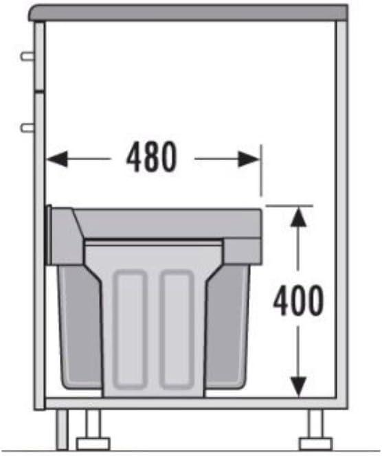 Image du produit Hailo Tandem 3666101 (30 l)