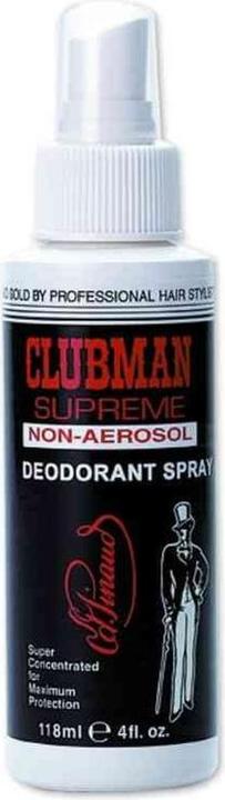 Actual product image Clubman SUPREME Deodorant Spray (Spray, 118 ml)