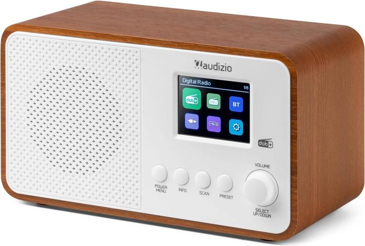 Immagine prodotto Audizio DAB+ Radio Avio Weiss, Radio Tuner: FM, DAB+ (DAB, FM, Bluetooth)