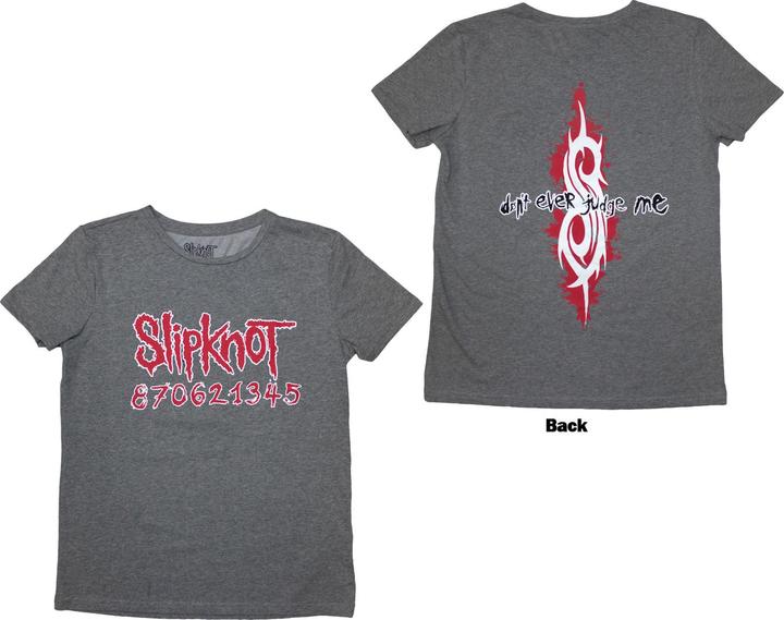 Produktbild Slipknot Dont Ever Judge Me Back Print (Girlie) (M)