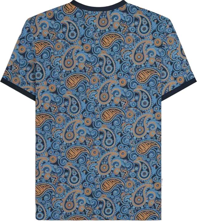 Actual product image Lambretta Mens SS25 Paisley T-Shirt (4XL)