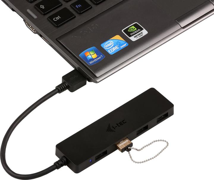 Actual product image i-tec U3HUB404 (USB-A, 4 Ports)