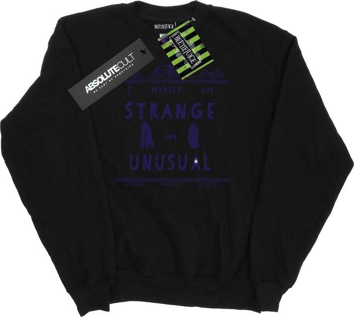 Produktbild Beetlejuice Strange And Unusual Sweatshirt aus Baumwolle (M)