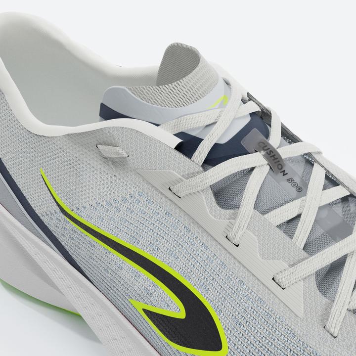 Image du produit Kiprun Chaussures de Running Homme - Cushion 500 Blanc Jaune (45)