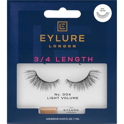 Actual product image Eylure VOLUME pestañas 3/4 #004 1 u (Artificial eyelashes)