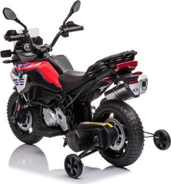 Produktbild Es-toys Elektro Kindermotorrad BMW F850 GS – 12V7A Akku – mit Stützräder, Musik und Lichter -EVA Reife