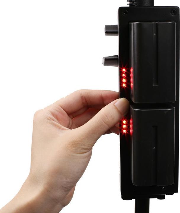 Image du produit Nanlite Support de batterie NP-F pour Forza 60/60B (Poignée d'alimentation)