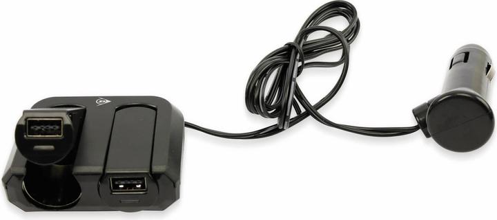 Produktbild Dunlop 4-way Socket & usb 12-24V 4,8A
