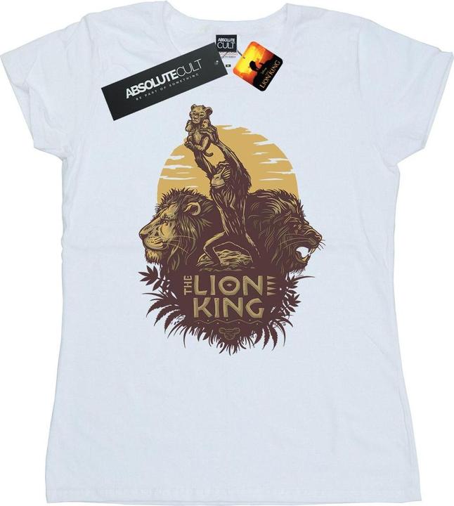 Immagine prodotto Disney The Lion King Movie Sunrise Collage Maglietta Donna (XL)